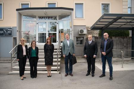 Obisk ministra Simonitija, foto Nataša Medvešek